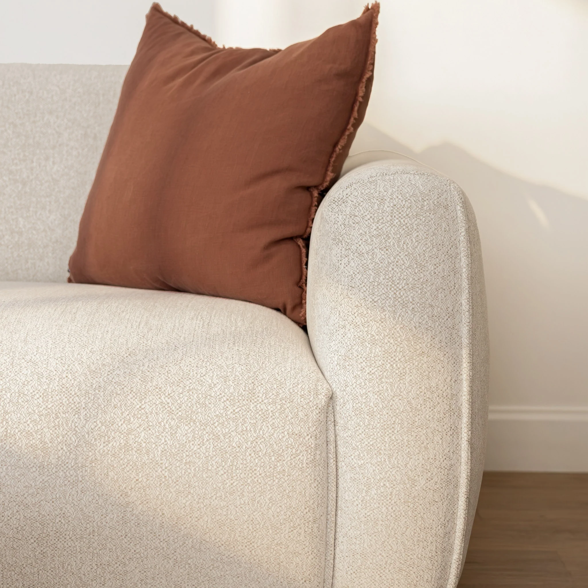 Modulaire Milo en tissu crème et bordeaux - Image 7