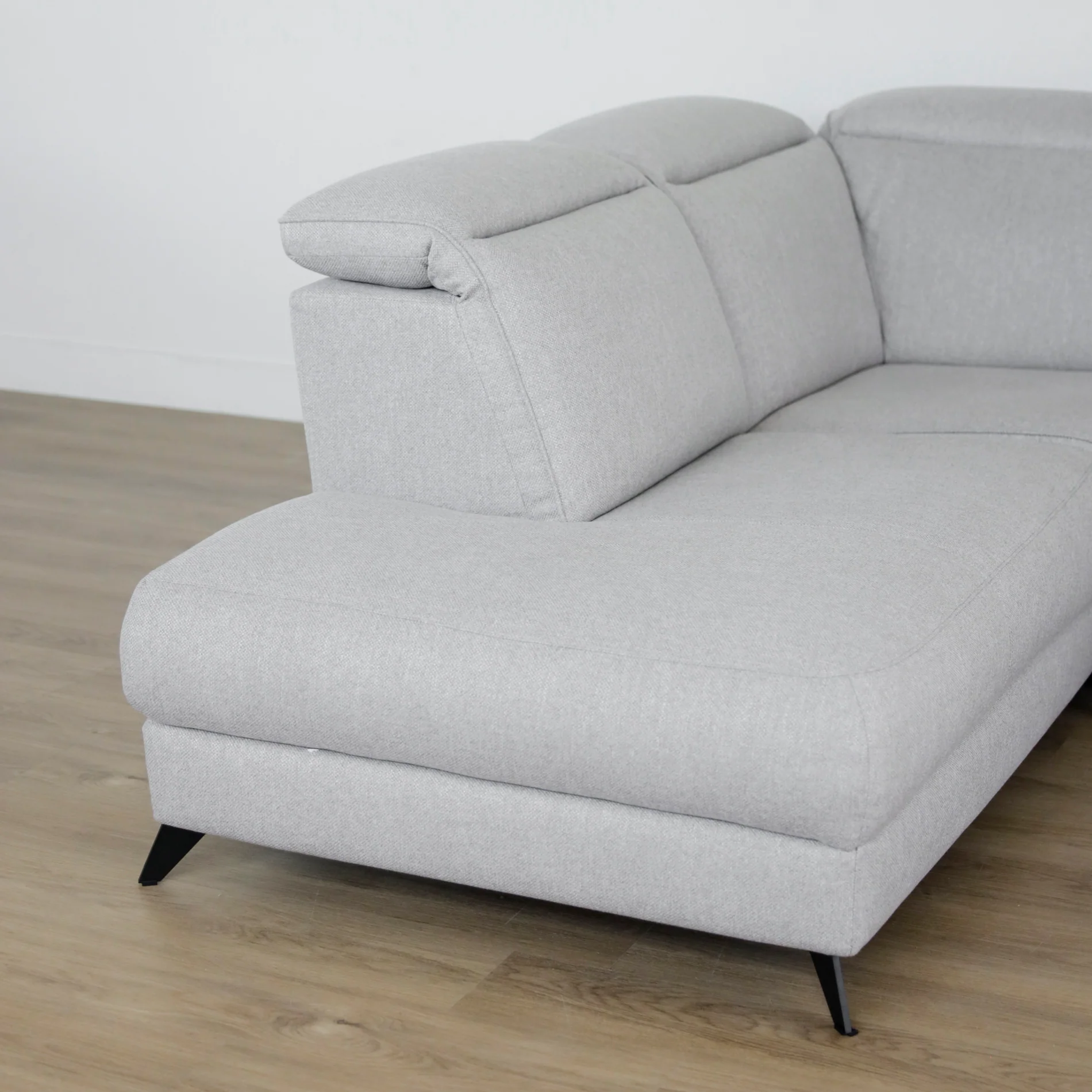 Modulaire 4 morceaux en tissu greige pâle - Solano - Image 7
