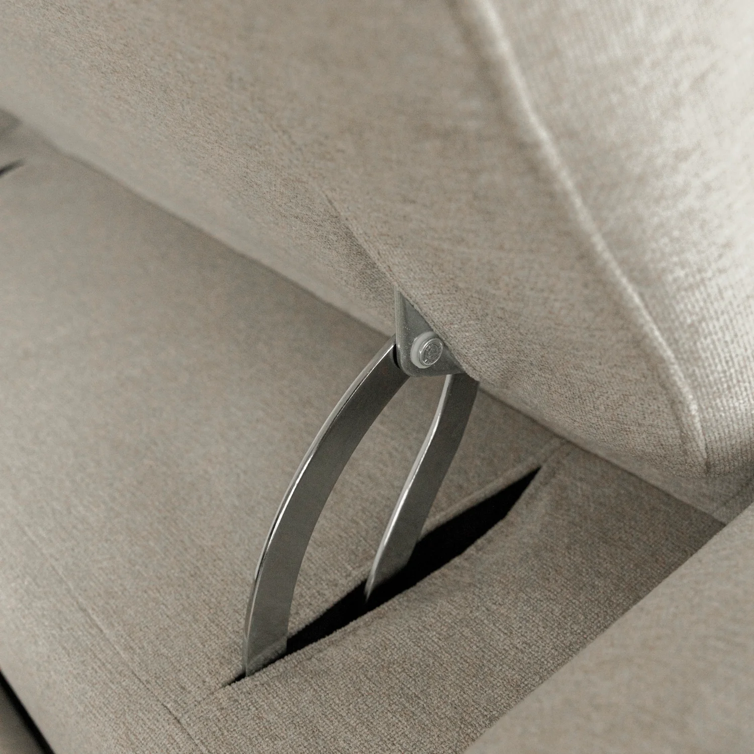 Modulaire inclinable Tampa en tissu sable - Image 6