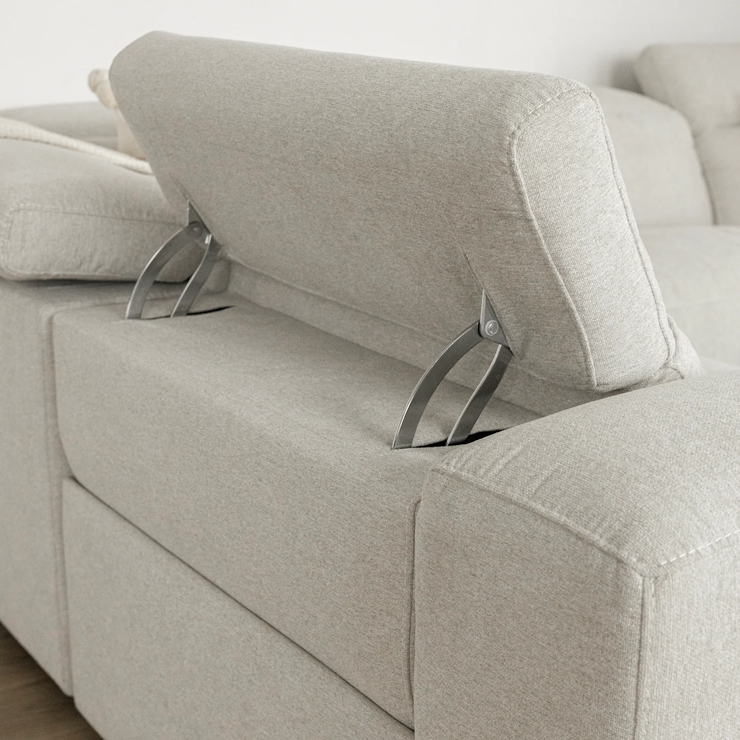 Modulaire inclinable Tampa en tissu sable - Image 8