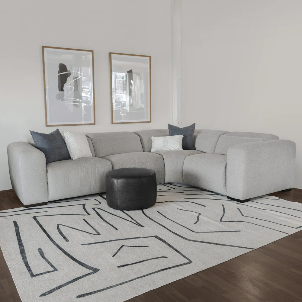 Modulaire Tampa en tissu gris - Image 7