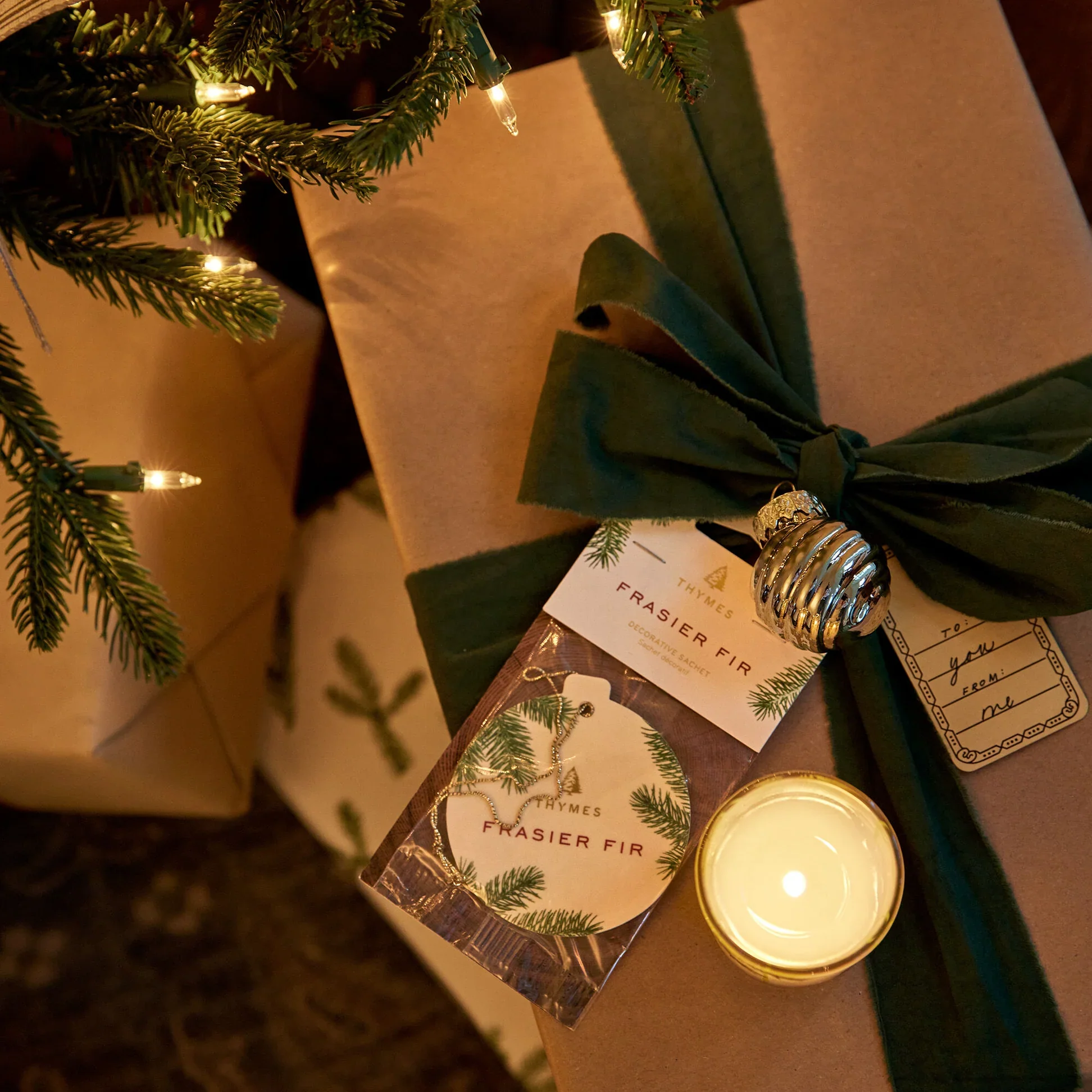 Sachet décoratif parfumé Frasier Fir - Thymes - Image 3