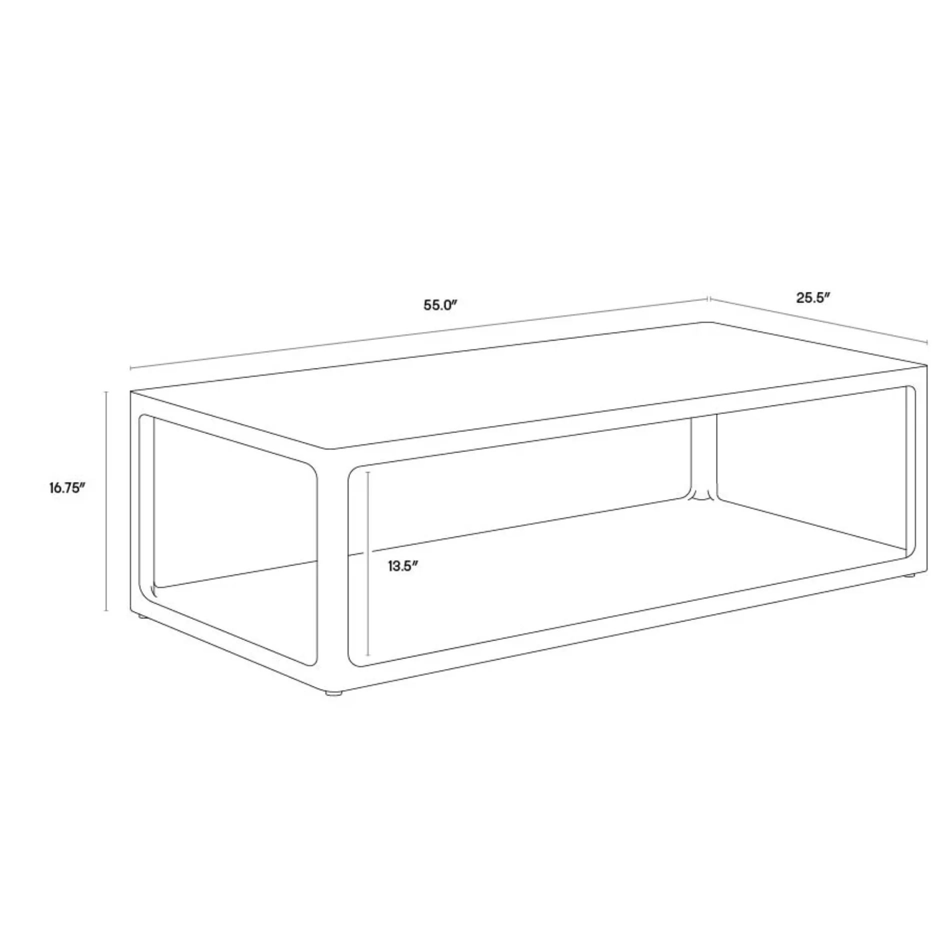 Table basse en chêne - Zoé - Image 12