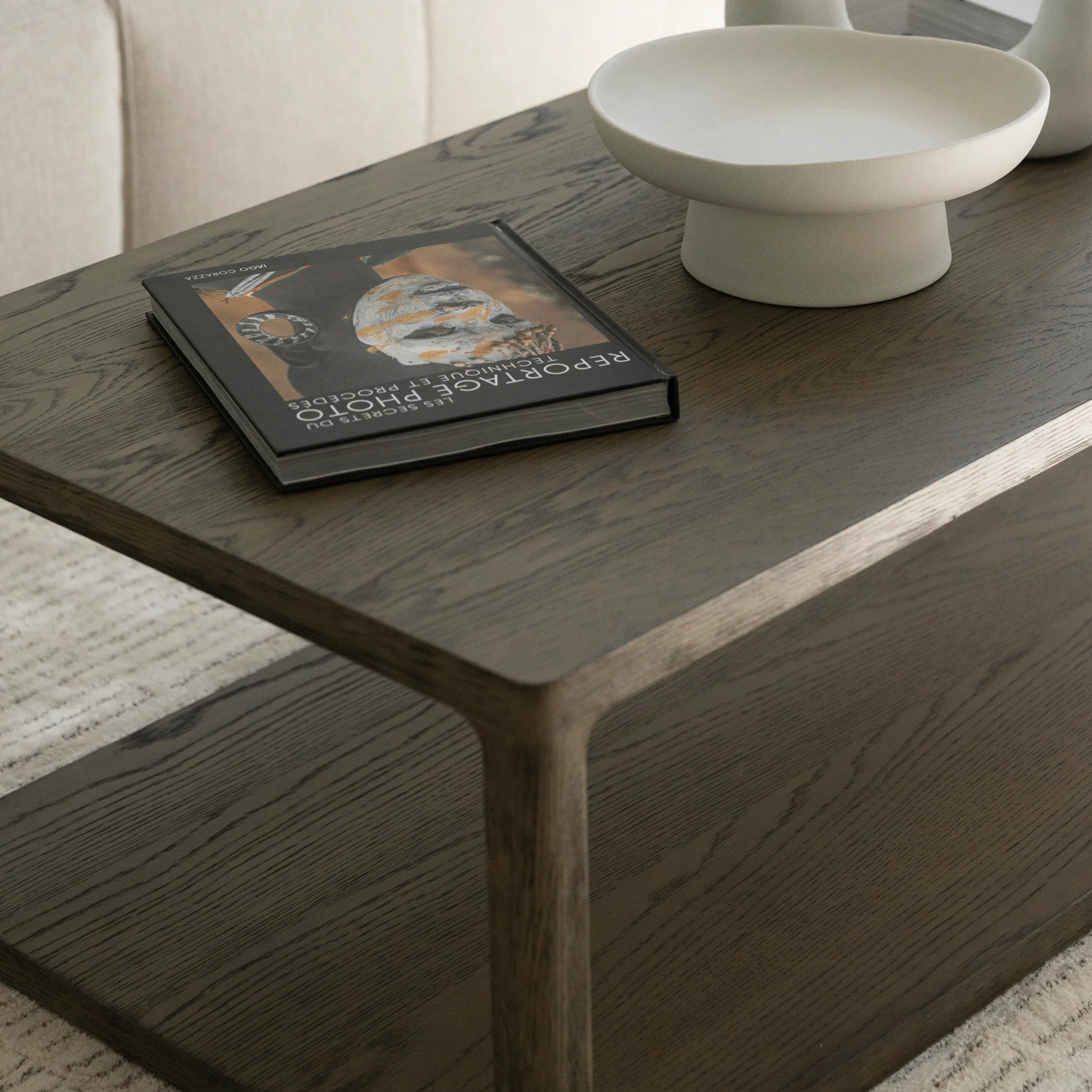 Table basse en chêne - Zoé - Image 2