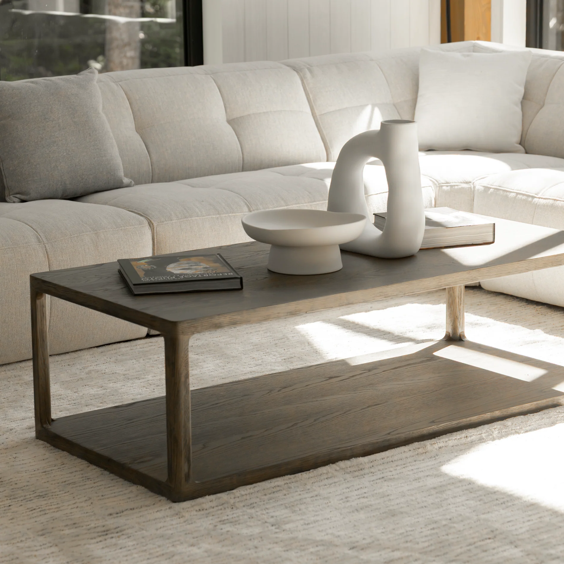 Table basse en chêne - Zoé - Image 3