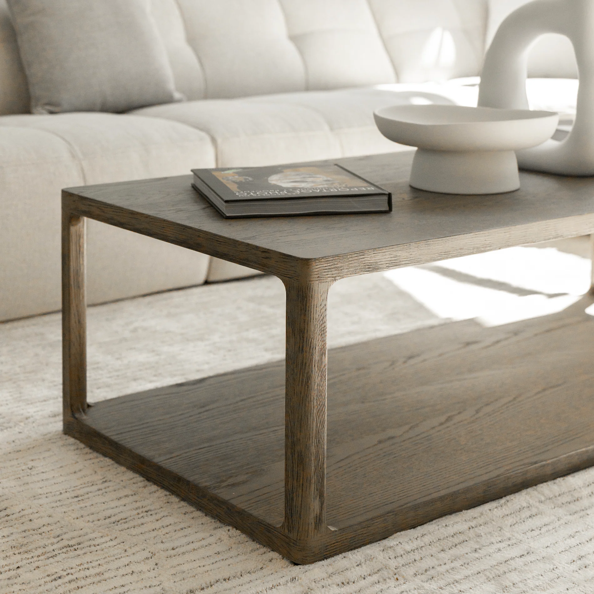 Table basse en chêne - Zoé - Image 4