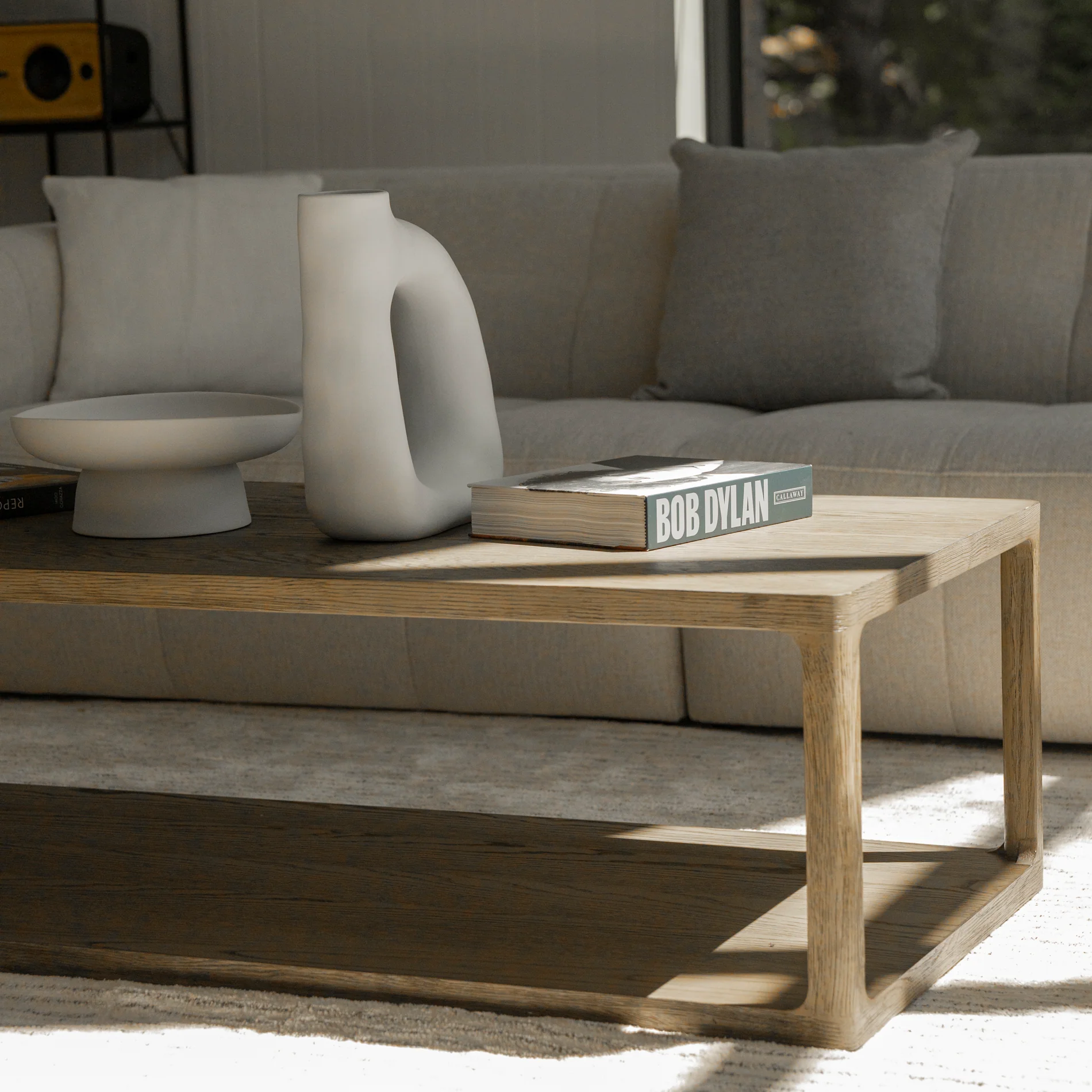 Table basse en chêne - Zoé - Image 6