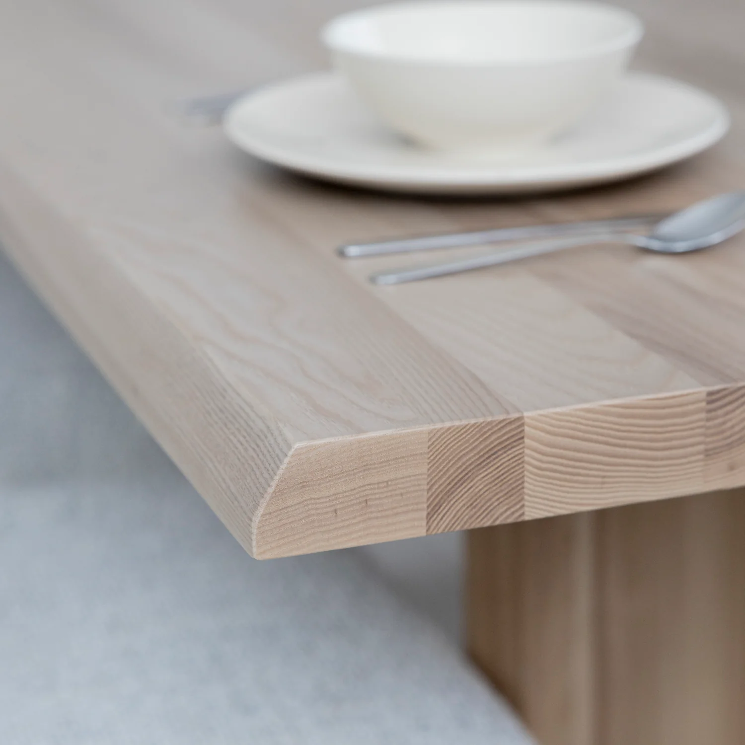 Table de cuisine en frêne houblon - Bellerose - Image 9