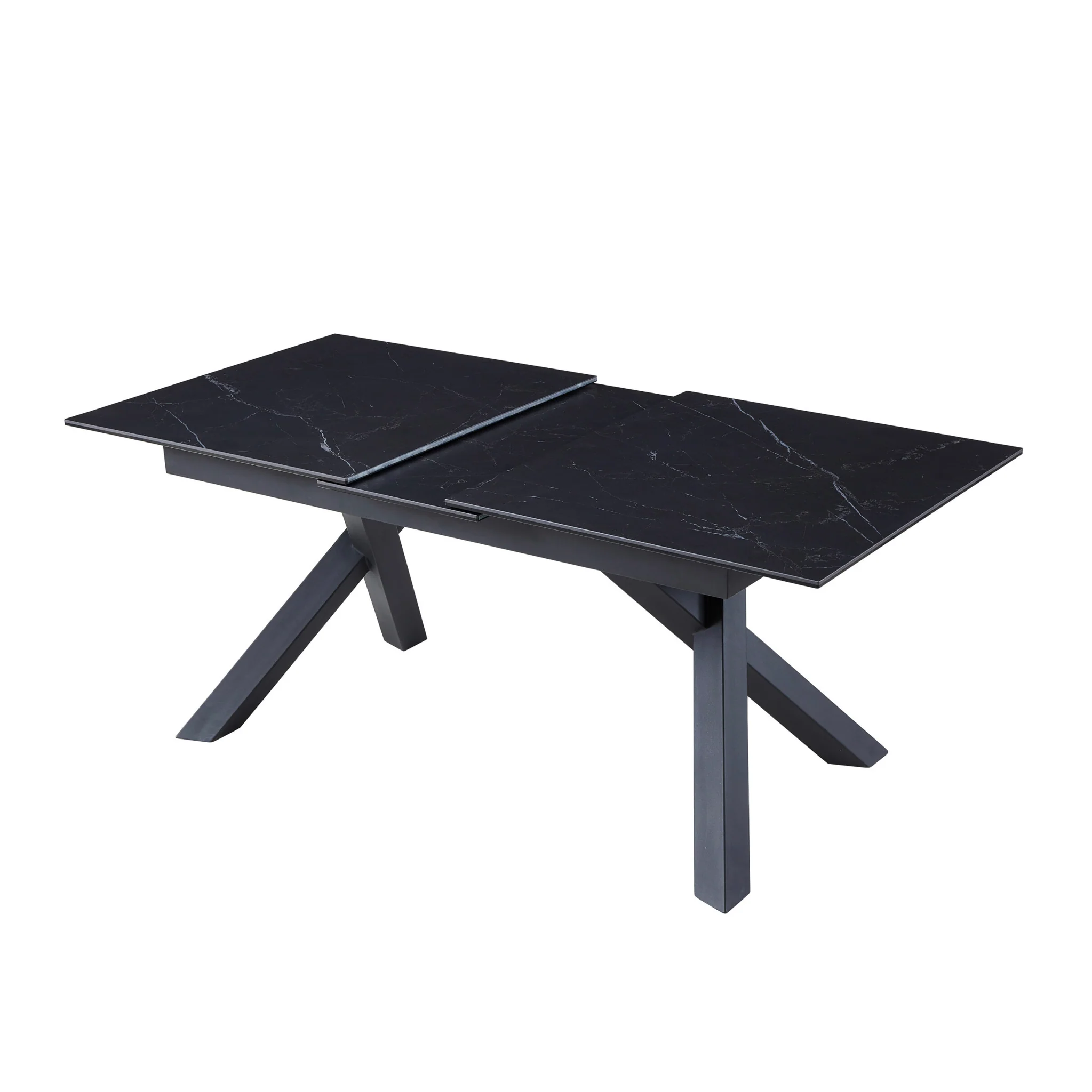 Table de cuisine en céramique noire - Portneuf - Image 6