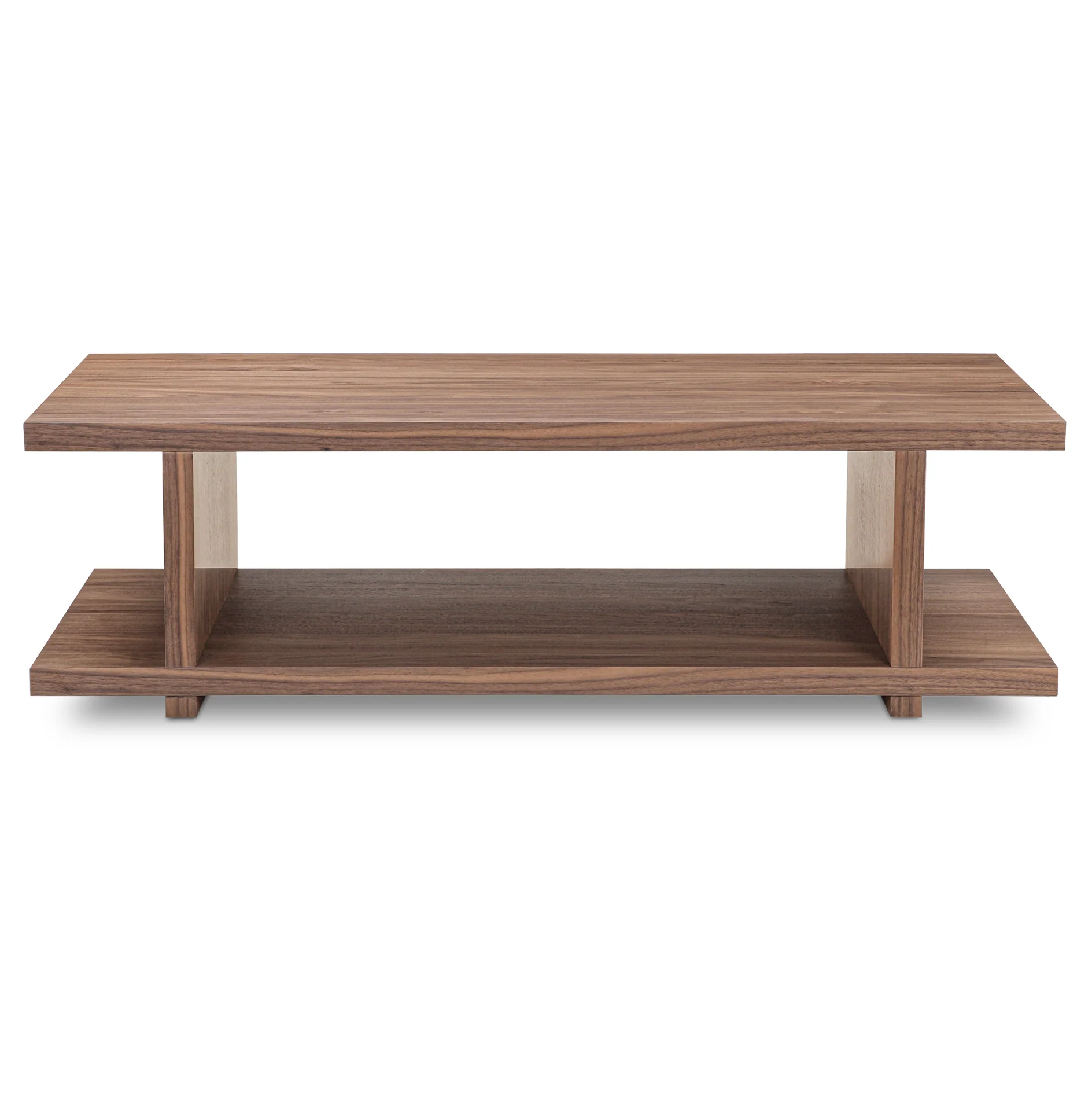 Table de salon en noyer naturel - Millie - Image 9