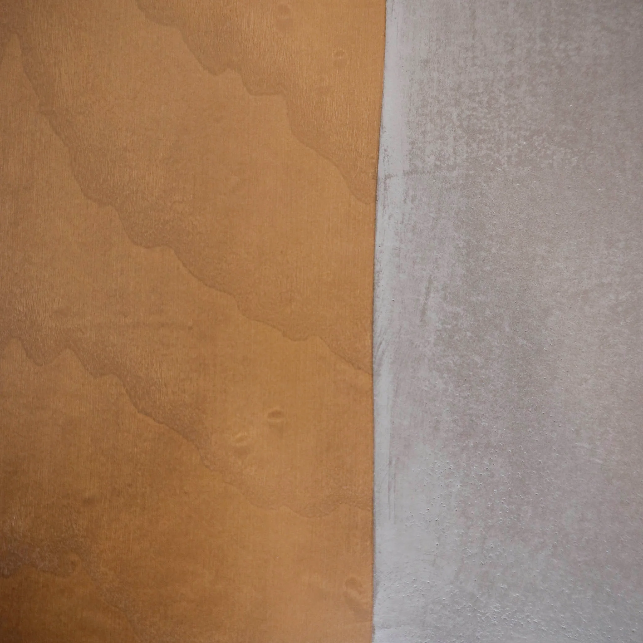 Table de cuisine en béton galet et frêne ambré - Kénogami - Image 7