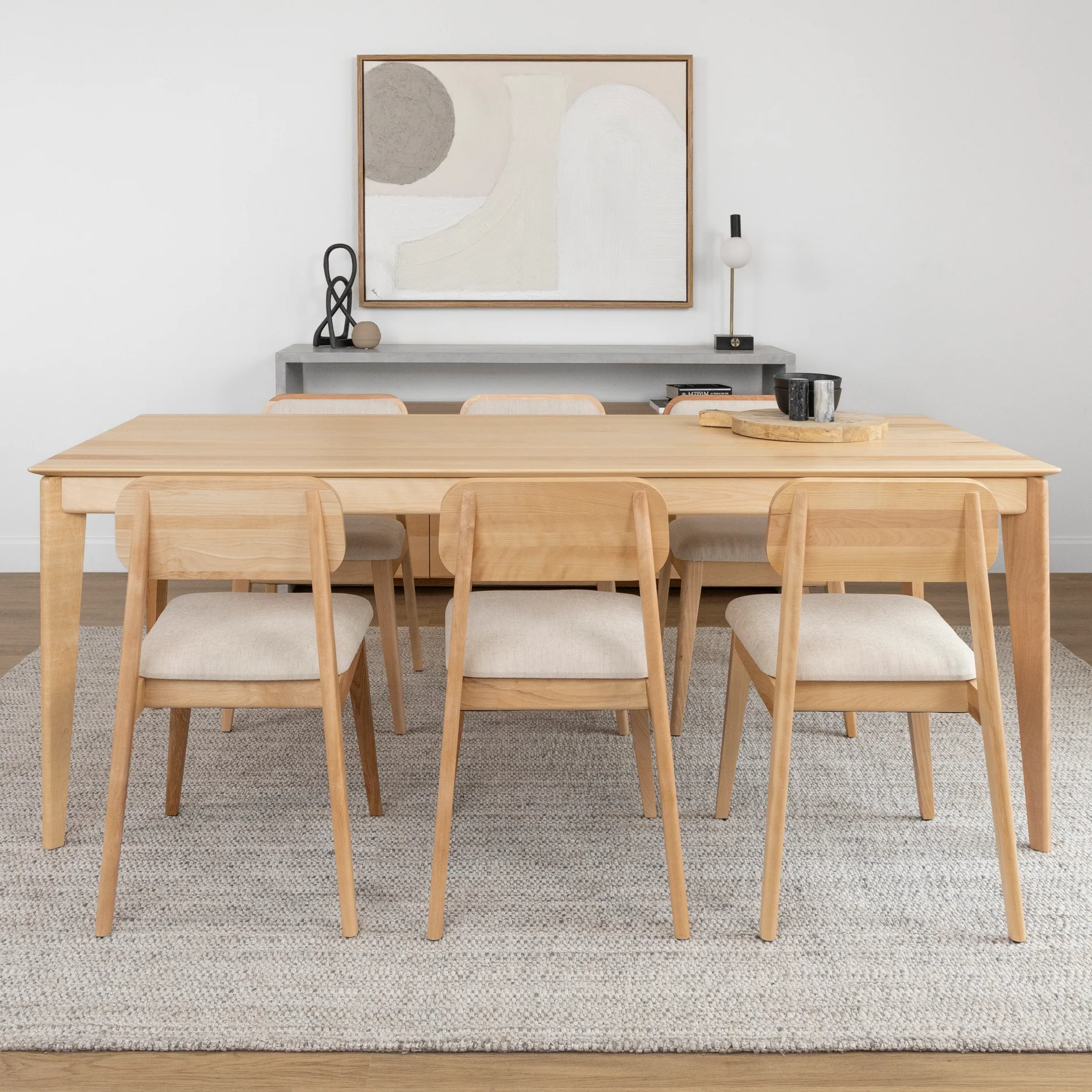 Table de cuisine en merisier massif - St-Martin - Image 12