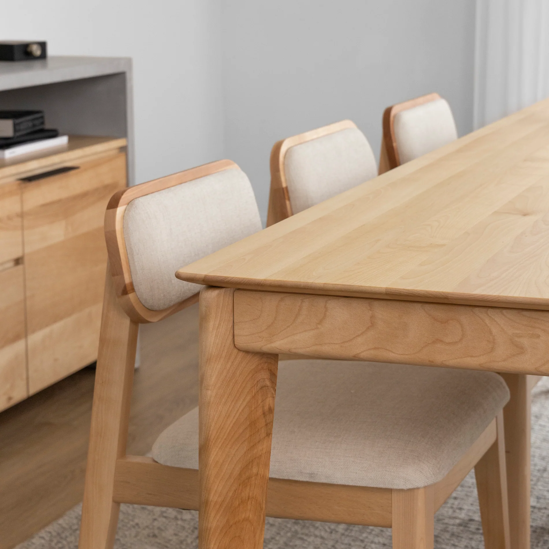 Table de cuisine en merisier massif - St-Martin - Image 13