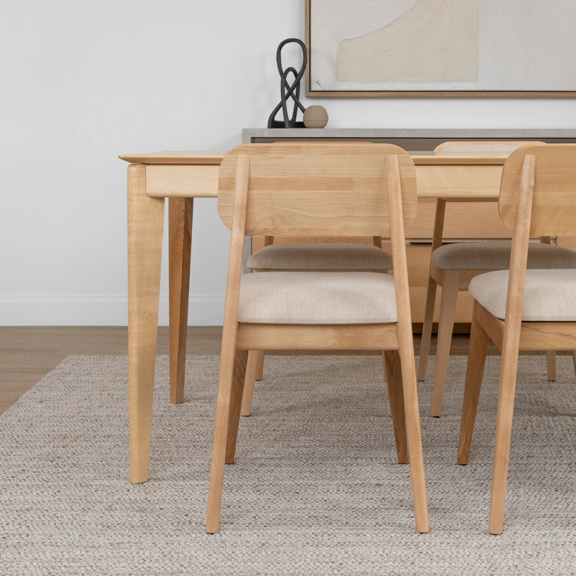 Table de cuisine en merisier massif - St-Martin - Image 14