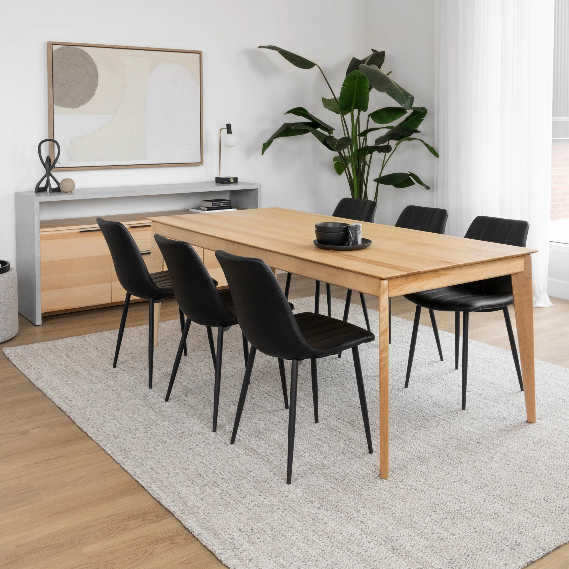 Table de cuisine en merisier massif - St-Martin - Image 5