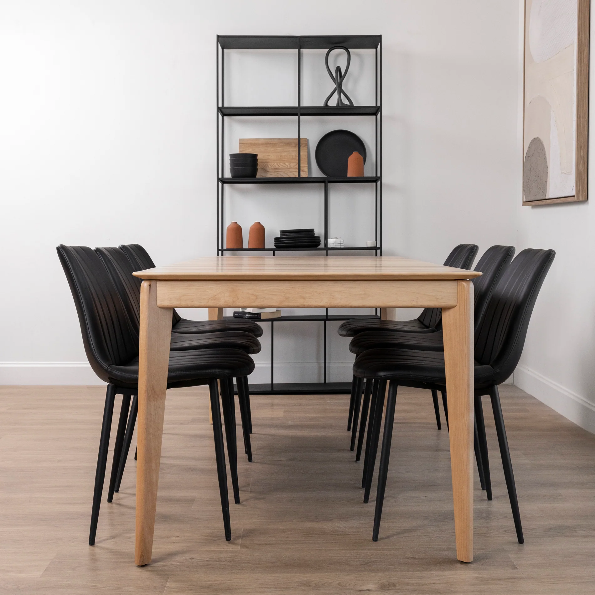 Table de cuisine en bois extensible - St-Martin - Image 5