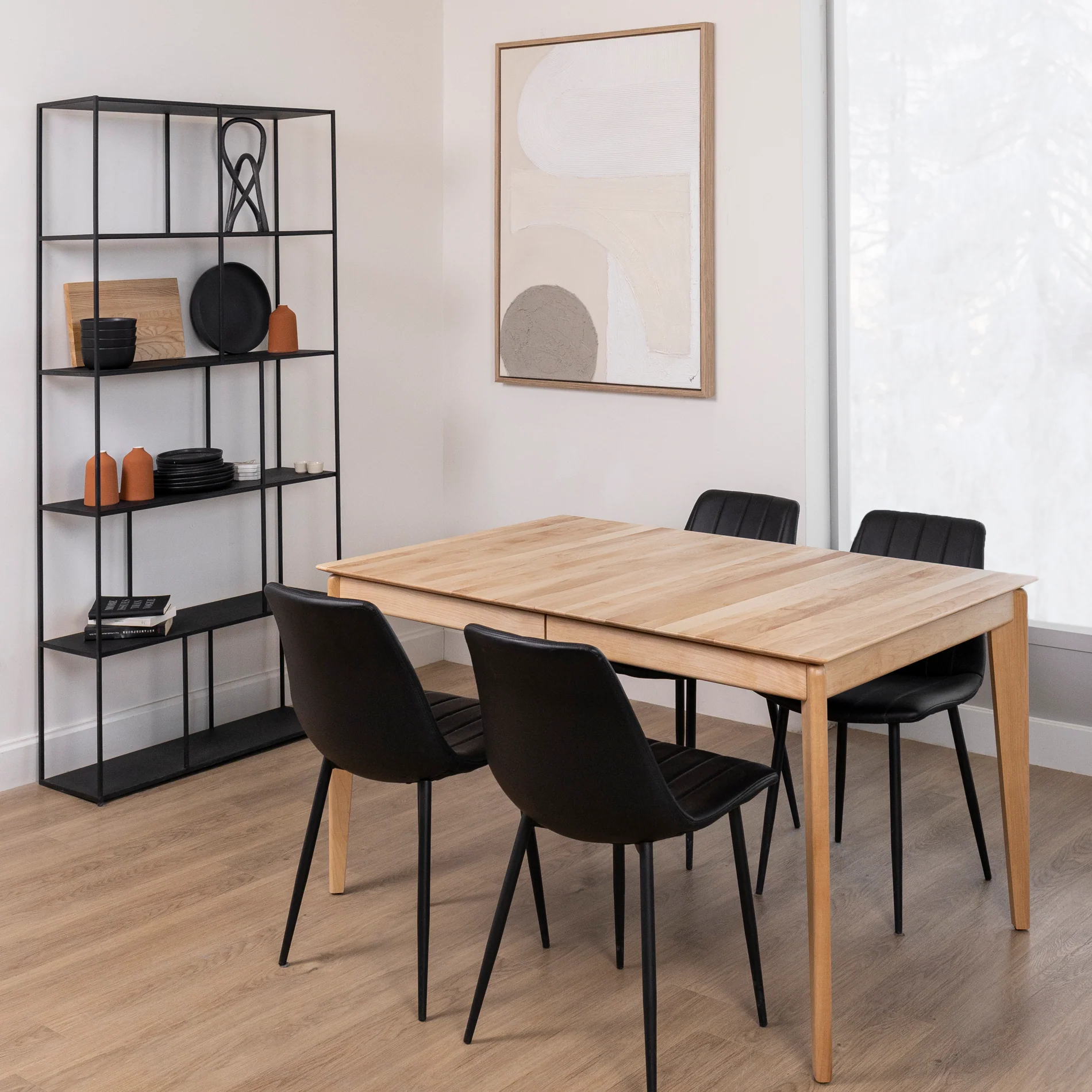 Table de cuisine en bois extensible - St-Martin - Image 8