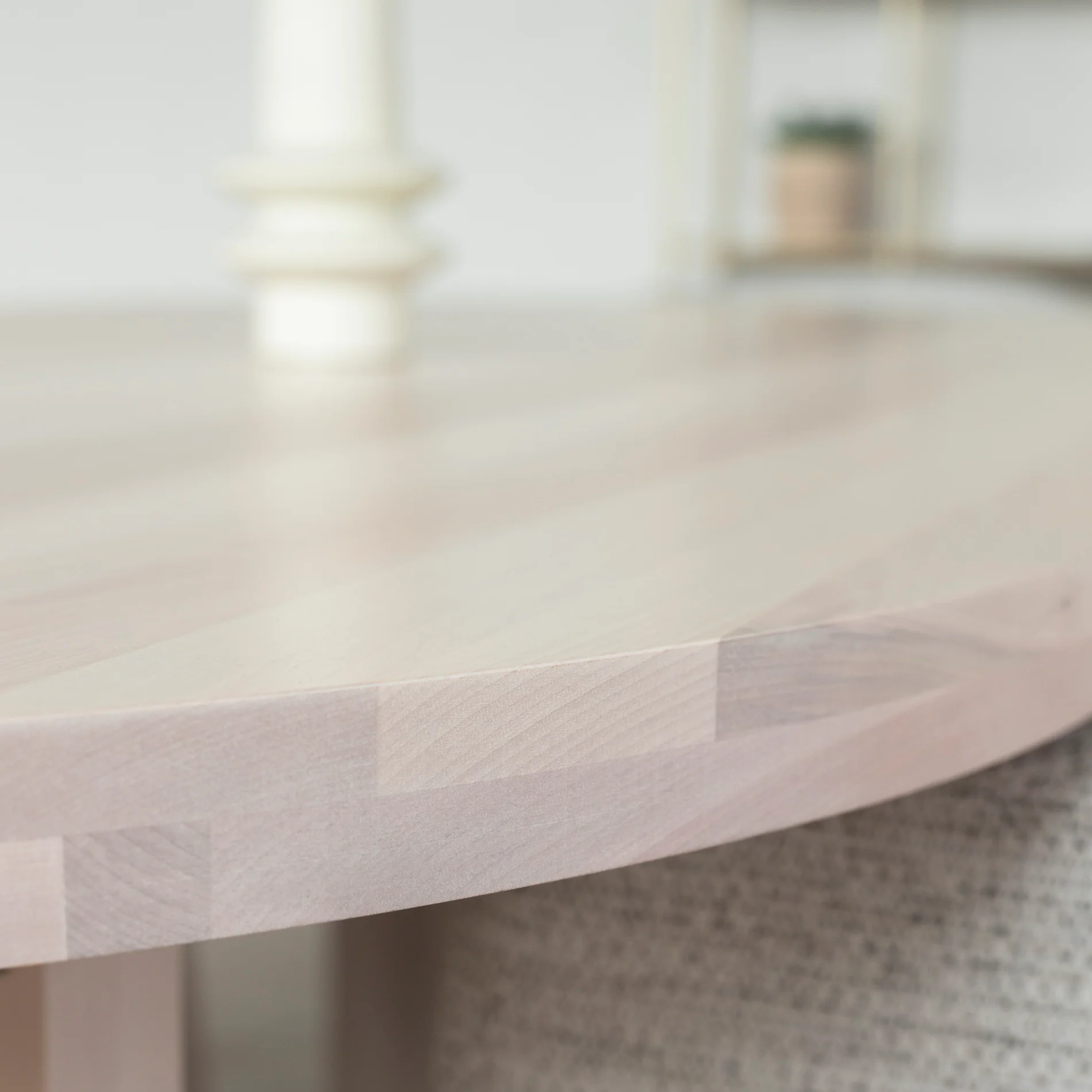 Table de cuisine en merisier - Valmont - Image 10
