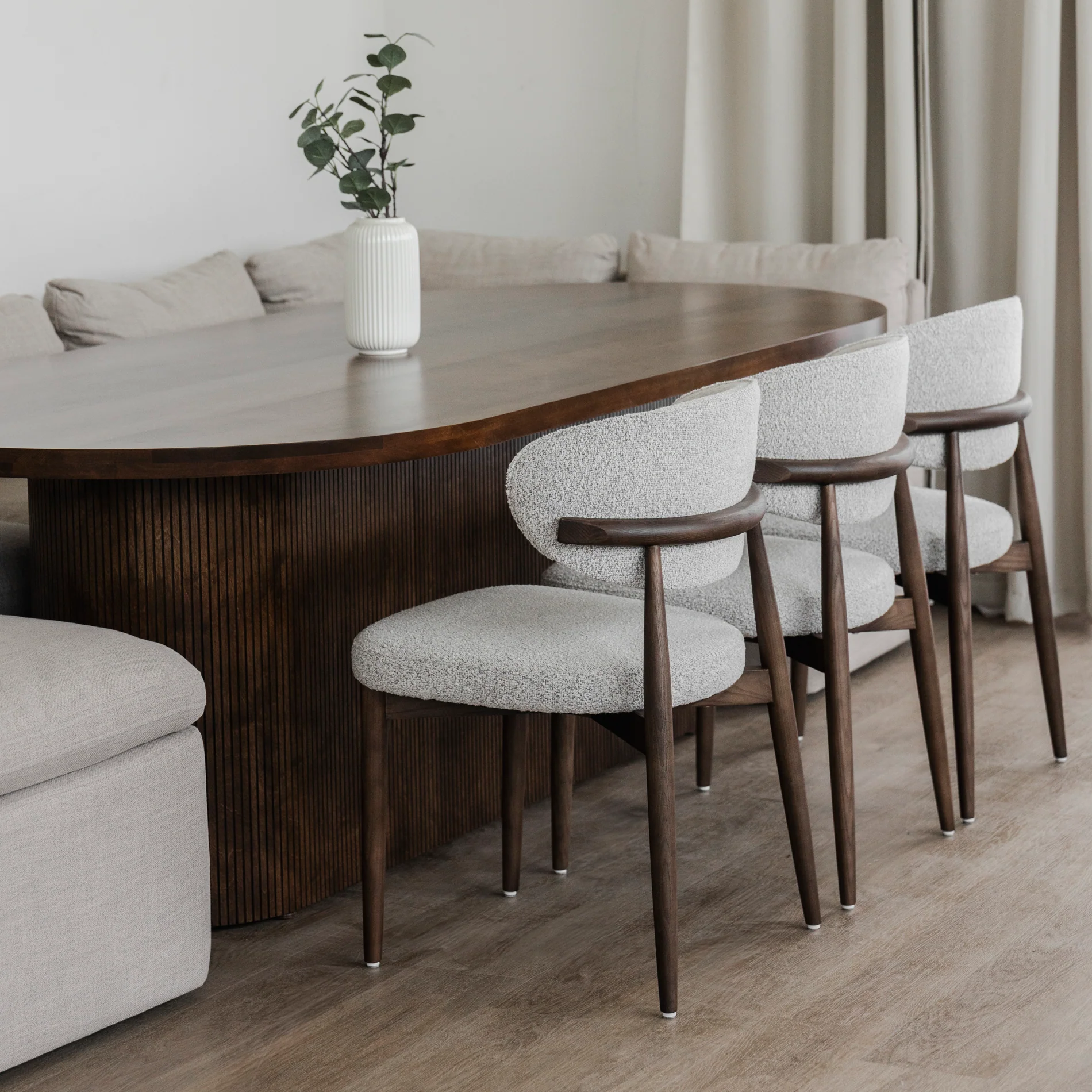 Table de cuisine ovale - Windsor - Image 14