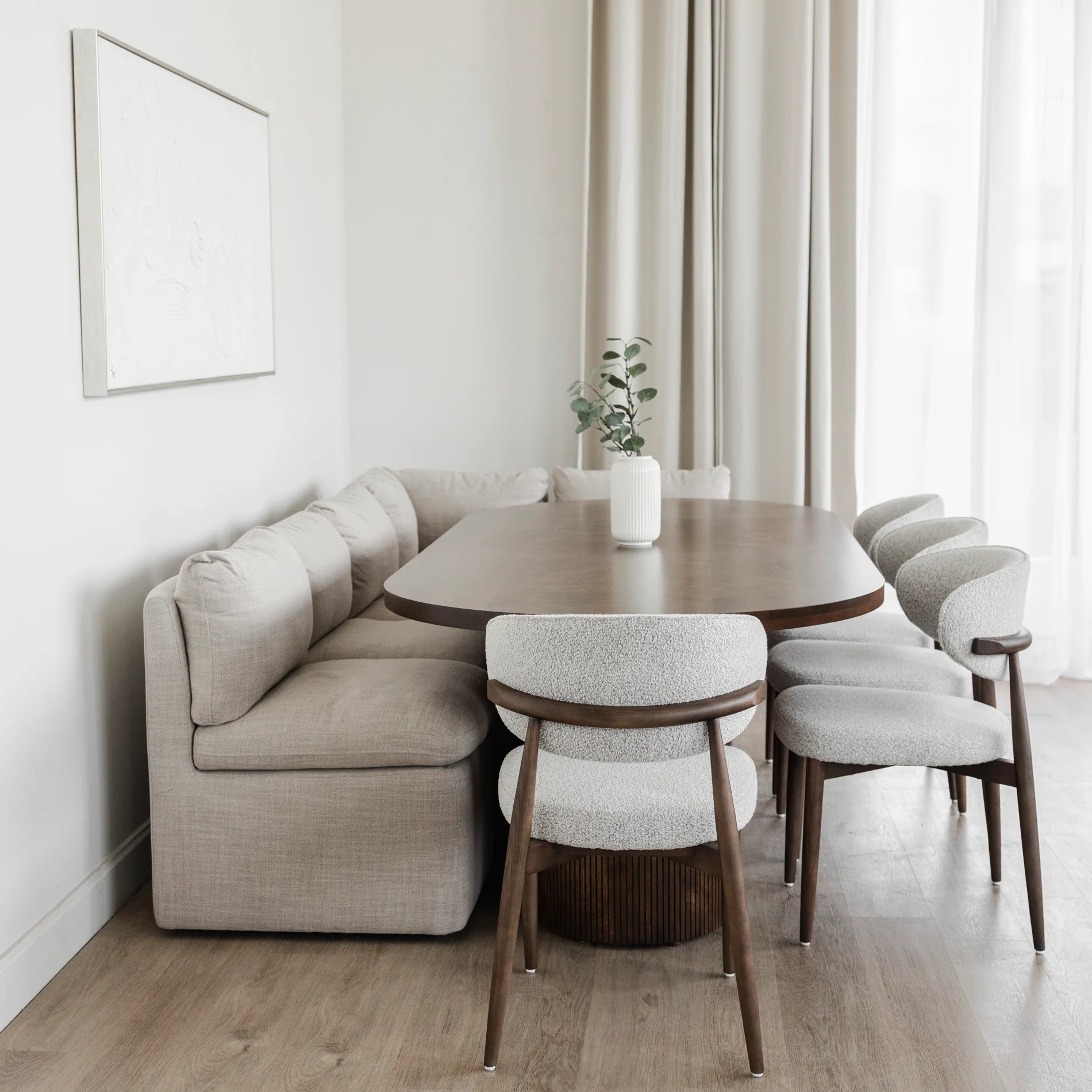 Table de cuisine ovale - Windsor - Image 17