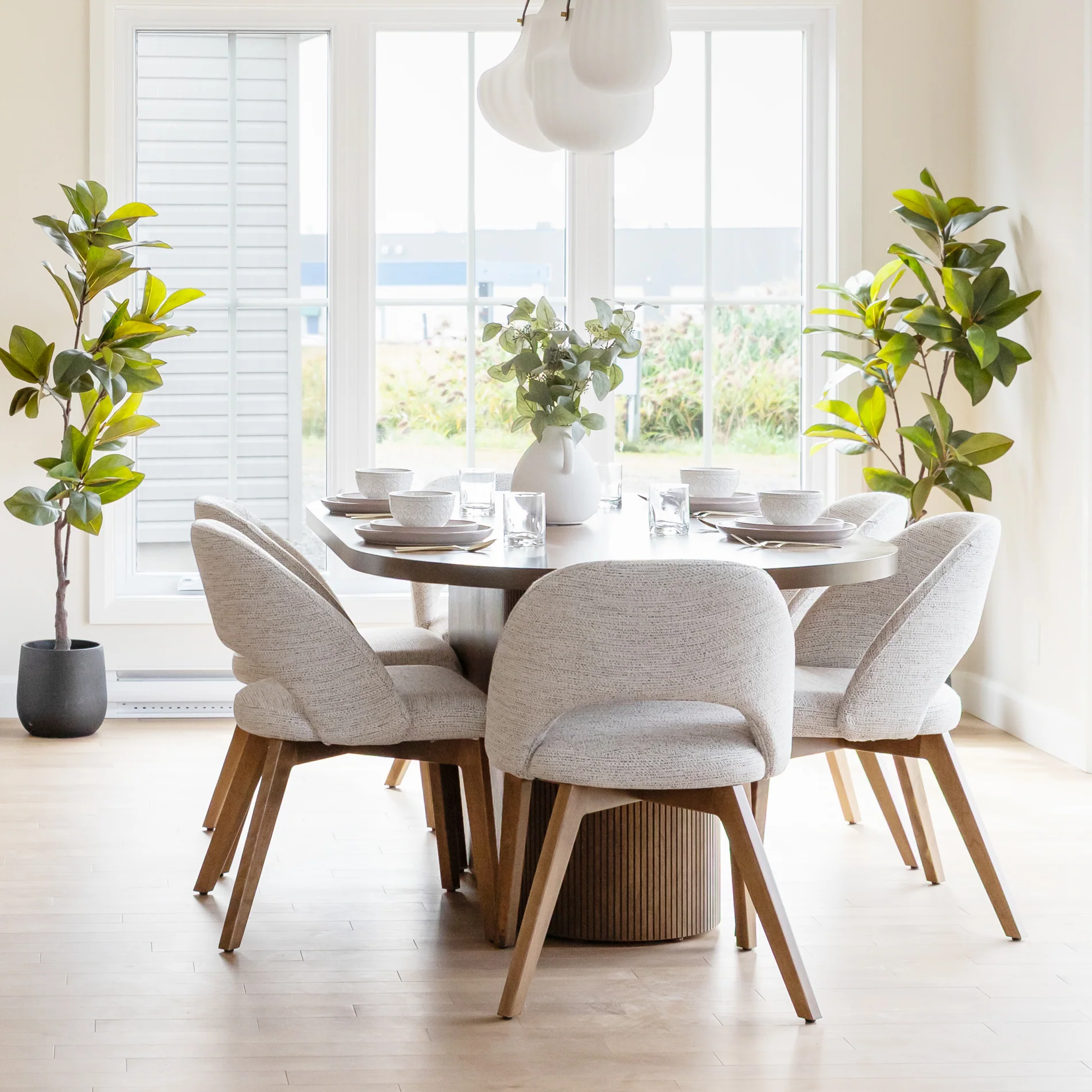 Table de cuisine ovale - Windsor - Image 19