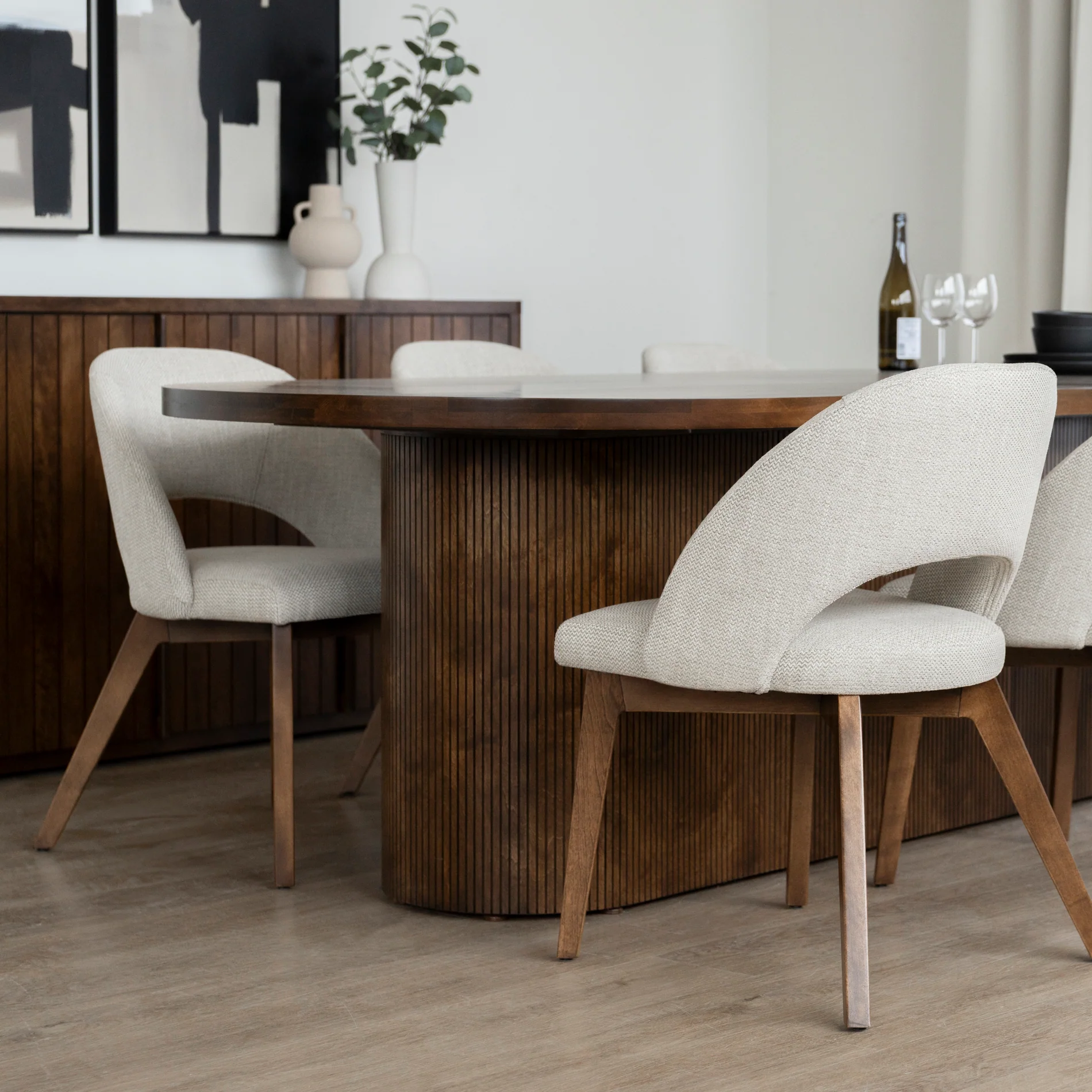 Table de cuisine ovale - Windsor - Image 5