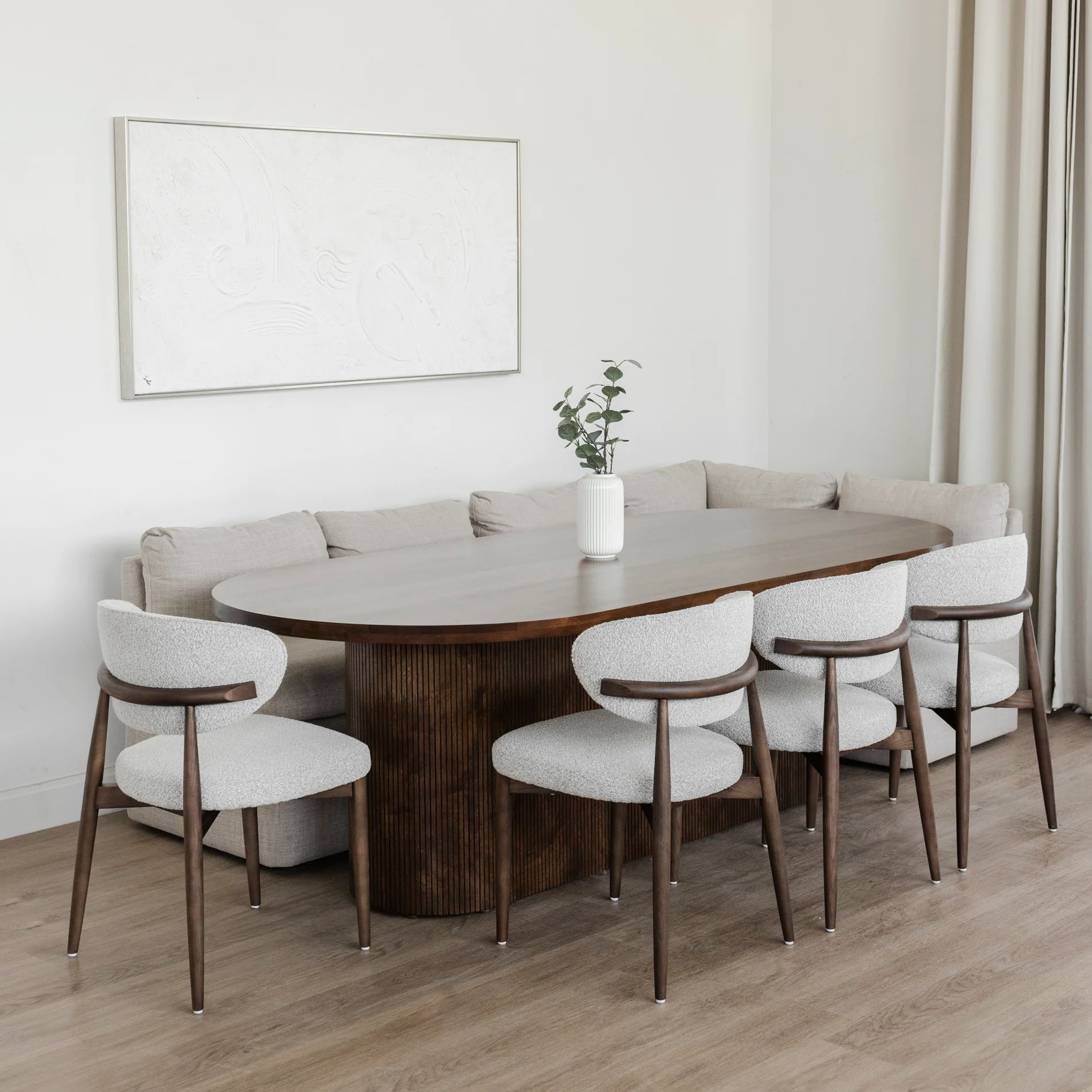 Table de cuisine ovale - Windsor - Image 7