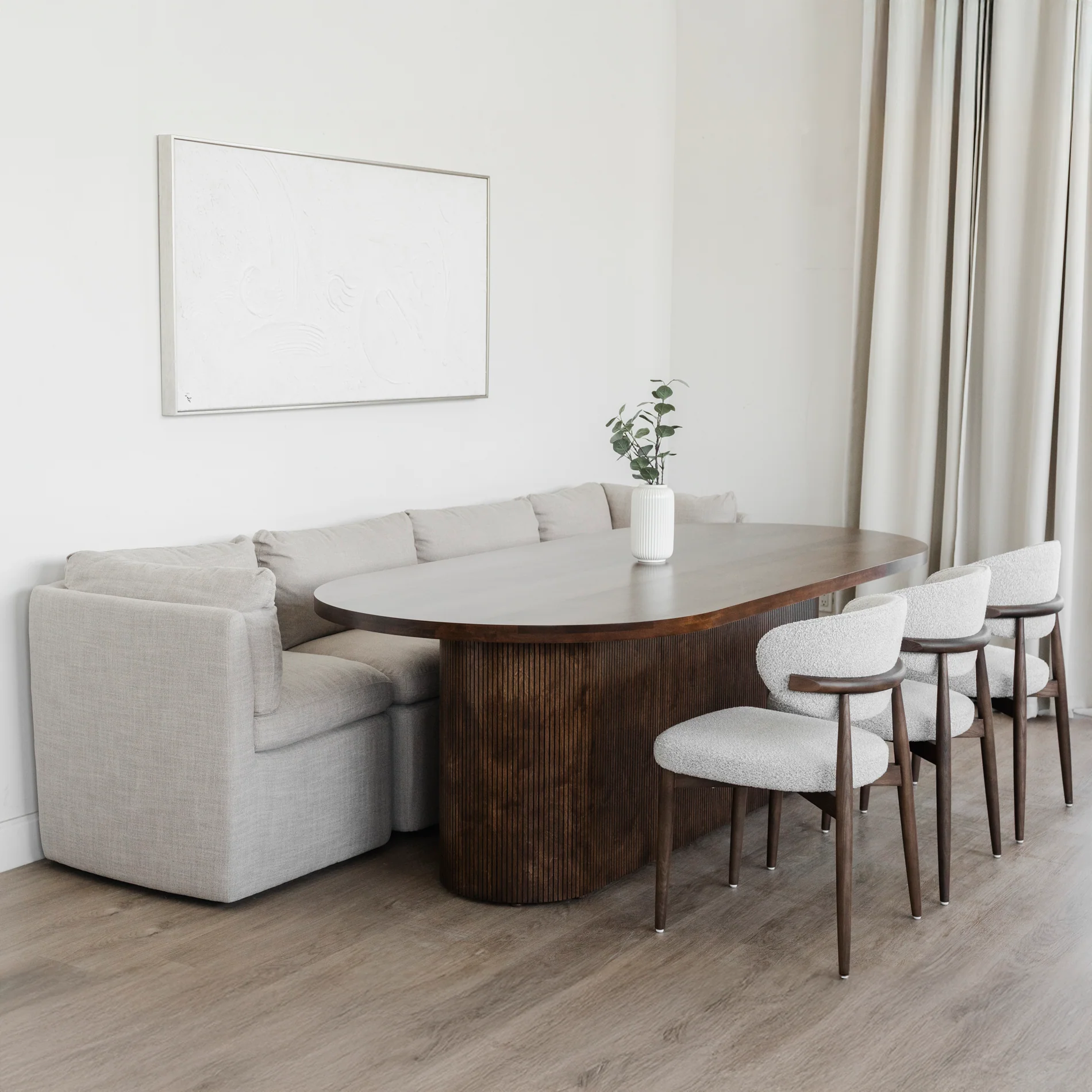 Table de cuisine ovale - Windsor - Image 9