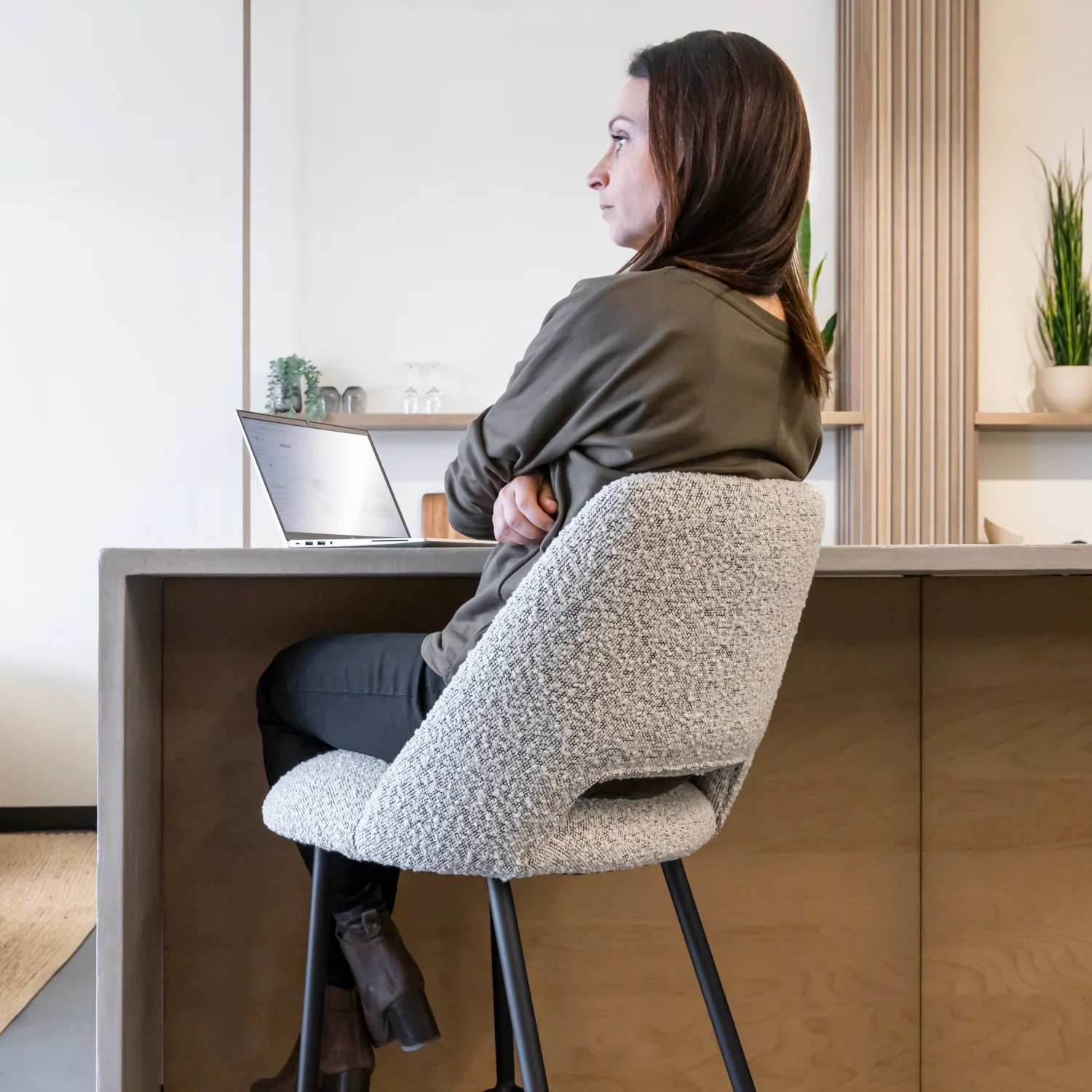 Tabouret de comptoir Germaine - Image 3